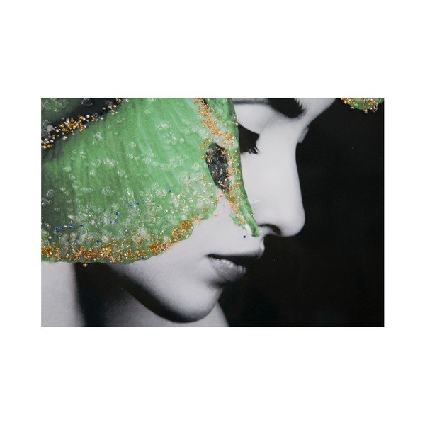 Tablou cu ramă din lemn de pin Mauro Ferretti Flower, 80 x 120 cm-image-3