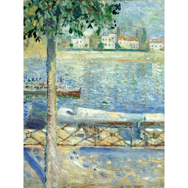 Reproducere tablou Edvard Munch - The Seine at Saint-Cloud, 45 x 60 cm