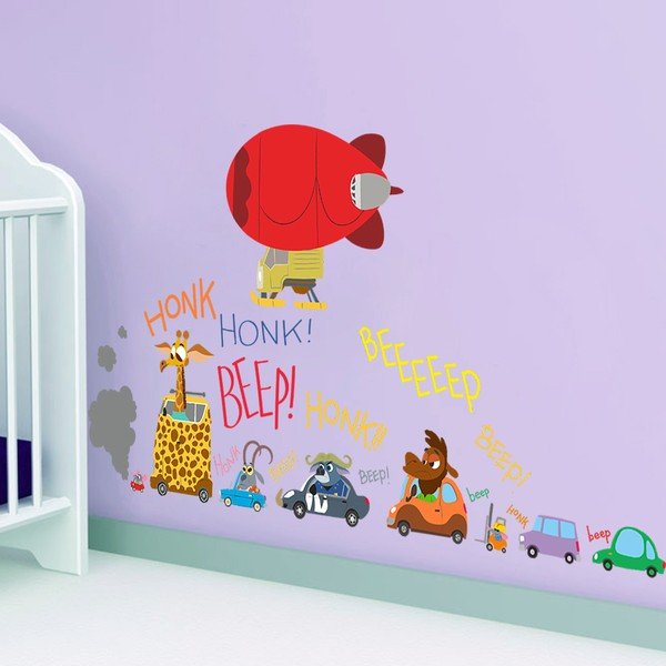 Autocolant Fanastick Traffic Jam And Baloon-image-2