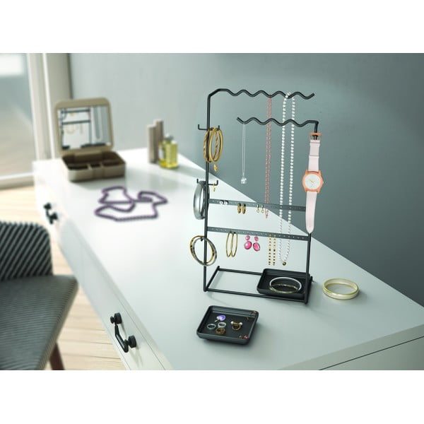 Organizator de bijuterii Metaltex My Jewels, negru-image-1