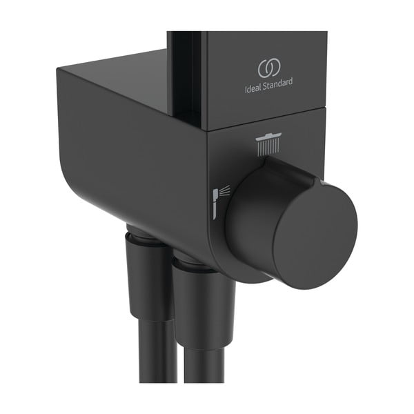 Set de duș negru mat din metal 110 cm ALU+ – Ideal Standard-image-2