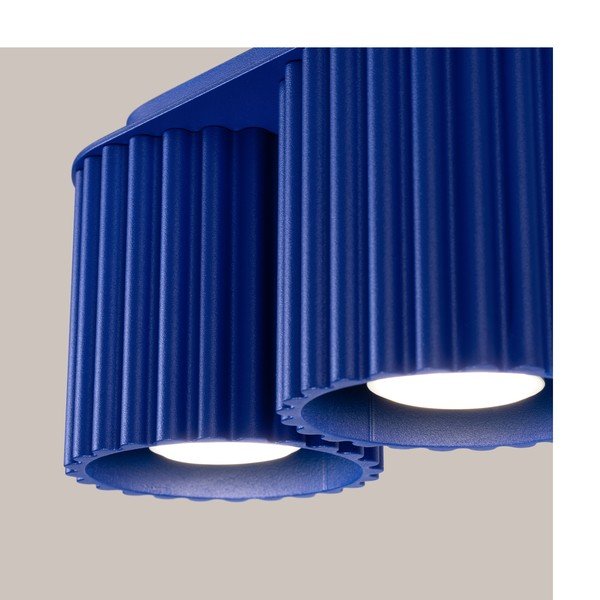 Spot albastru din metal 10x21 cm Zora – Sollux-image-3