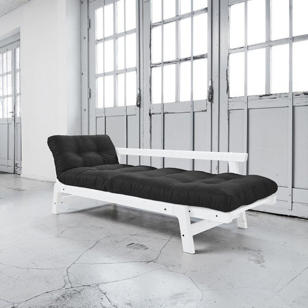 Canapea extensibilă Karup Step White/Dark-image-2