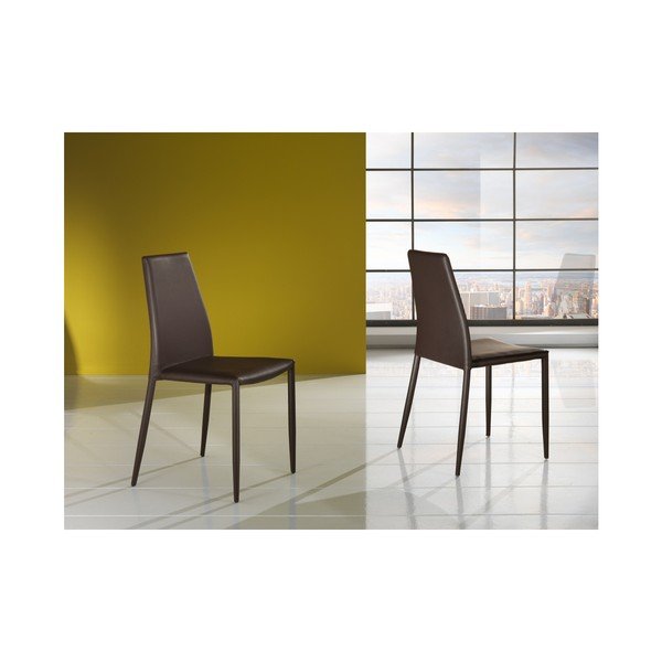 Scaune de dining maro 2 buc. Lion – Tomasucci-image-3