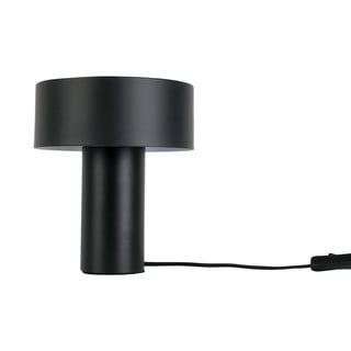 Veioză Leitmotiv Tubo, înălțime 23 cm, negru