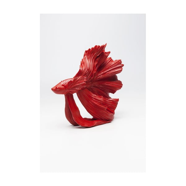 Statuetă decorativă Kare Design Betta Fish, roșu
