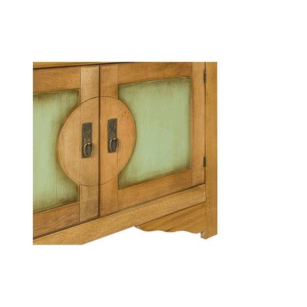 Comodă Evegreen House Credenza, verde - maro-image-1