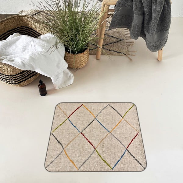 Covorașe de baie bej 2 buc. 60x100 cm – Mila Home-image-3