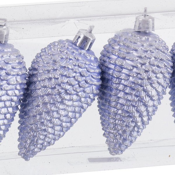 Ornamente de Crăciun 4 buc. ø 5 cm Cone – Casa Selección-image-1