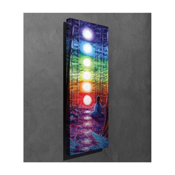 Tablou pe pânză Lights, 30 x 80 cm-image-2