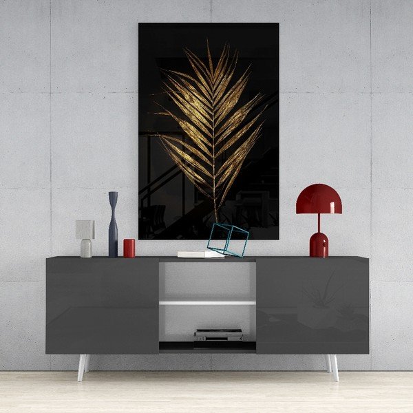Tablou din sticlă Insigne Palm Leaf-image-1