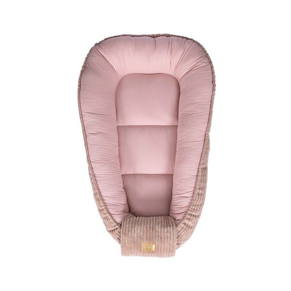 Cuib pentru bebeluș roz 55x83 cm – Meowbaby-image-1