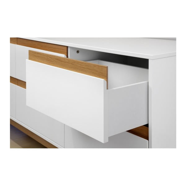 Comodă cu plintă și detalii din lemn Dřevotvar Ontur 11-image-2