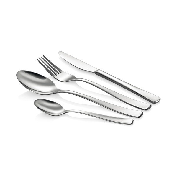 Tacâmuri argintii din oțel inoxidabil 24 buc.Clara – Tescoma-image-1