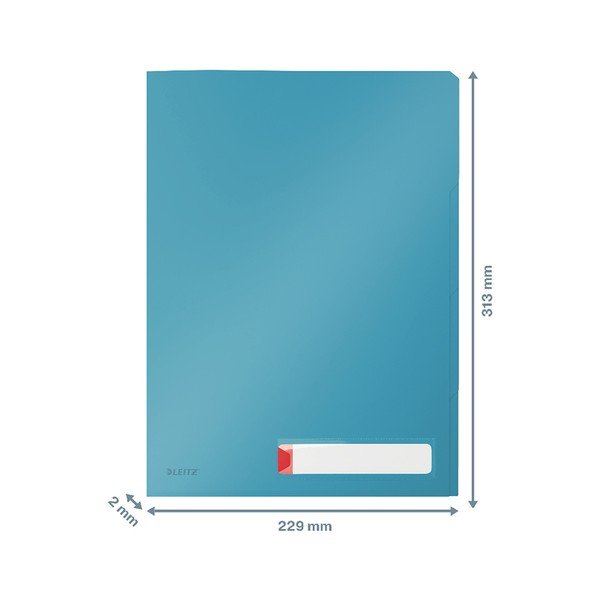 Mapă de birou cu sortare Leitz Cosy, A4, albastru-image-4