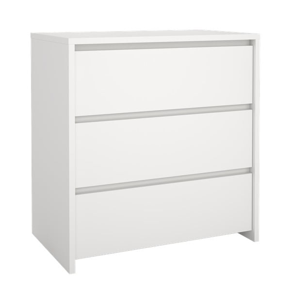 Comodă albă 80x84x48 cm Next – Tvilum-image-2