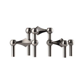 Sfeșnice 3 buc. din metal Nagel – STOFF Nagel