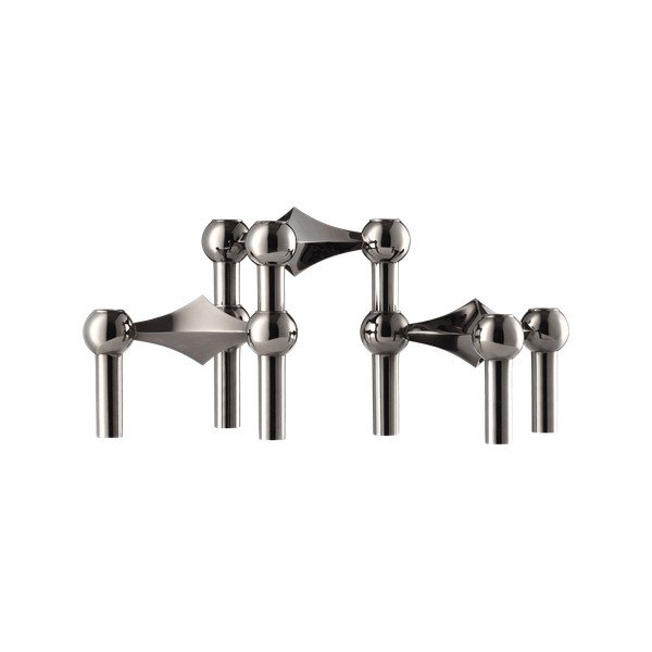 Sfeșnice 3 buc. din metal Nagel – STOFF Nagel