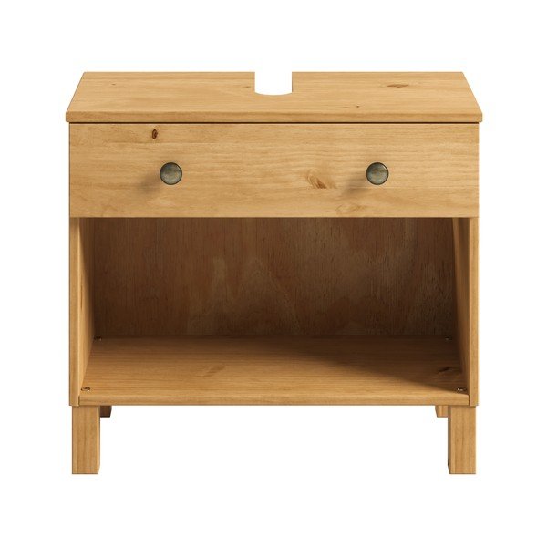 Dulap sub chiuvetă în culoare naturală deschisă jos 62x55 cm Calle – Støraa