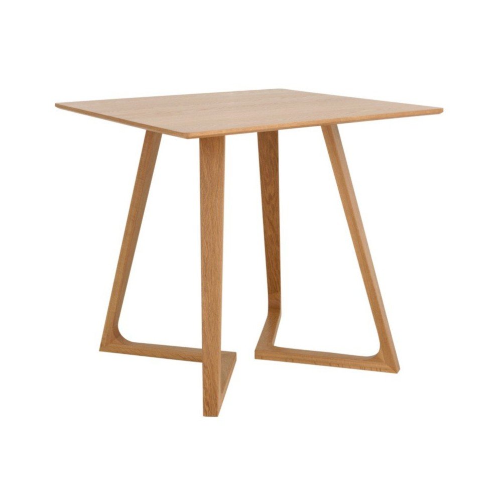 Masă de dining din lemn de stejar 75x80 cm Gradie – Ellos Home