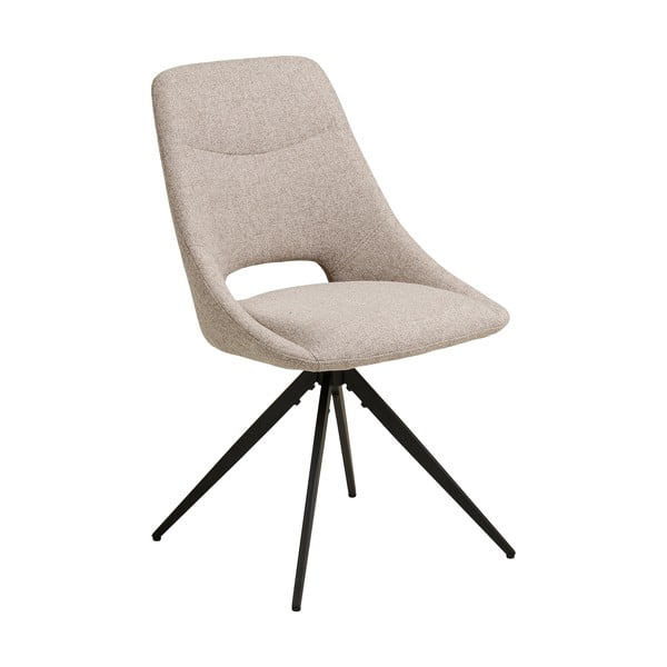 Scaun de dining bej tapițat Dokka – House Nordic