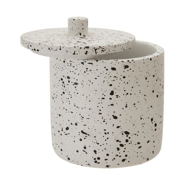 Organizator de baie crem pentru dischete demachiante din beton Mozie – Premier Housewares-image-3
