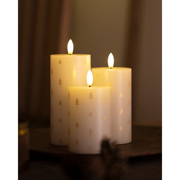 Lumânări LED 3 buc. (înălțime 15 cm) Sille – Sirius-image-1