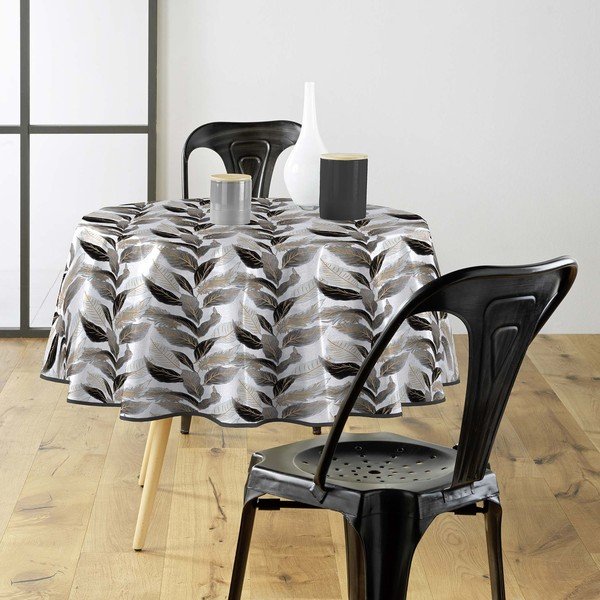 Față de masă lavabilă ø 160 cm Oralia – douceur d'intérieur-image-2