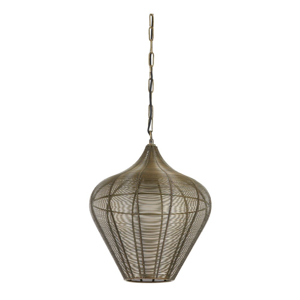 Lustră bronz din metal ø 36 cm Alvaro – Light & Living