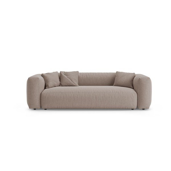 Canapea modulară bej extensibilă 264 cm – Micadoni 