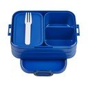 Cutie pentru prânz 3 buc./cu furculiță Vivid blue – Mepal
