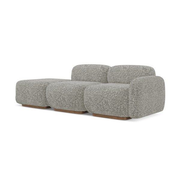 Șezlong modular gri (cu colț pe partea dreaptă) Ailani – Makamii-image-2