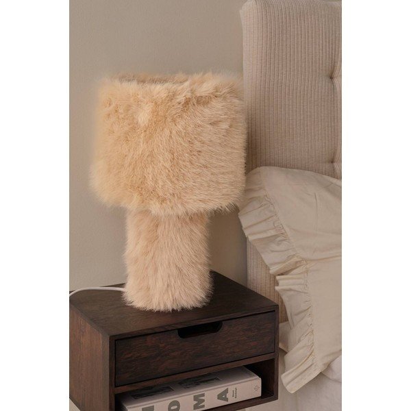 Veioză crem din material textil (înălțime 46 cm) Fay – Ellos Home-image-2