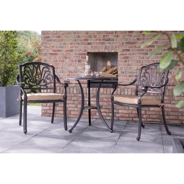 Măsuță de grădină rotundă din aluminiu ø 62 cm Amalfi – Hartman-image-1