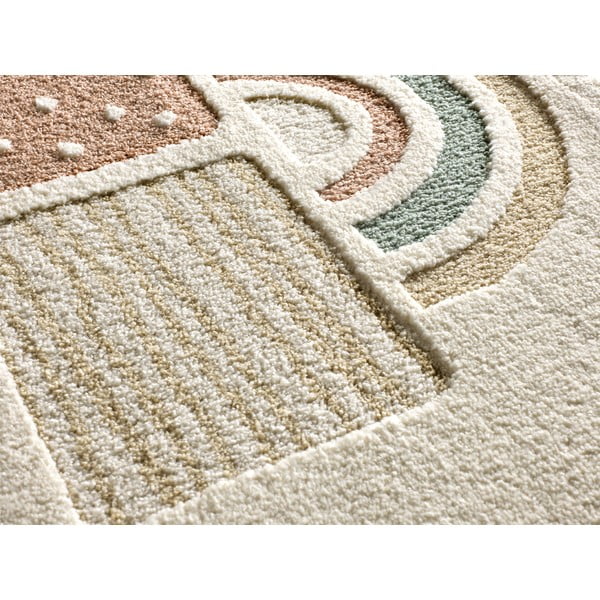 Covor de joacă pentru copii bej 120x170 cm Clown – Universal-image-2