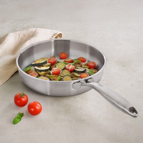 Tigaie din oțel inoxidabil ø 24 cm Steela – Orion-image-1