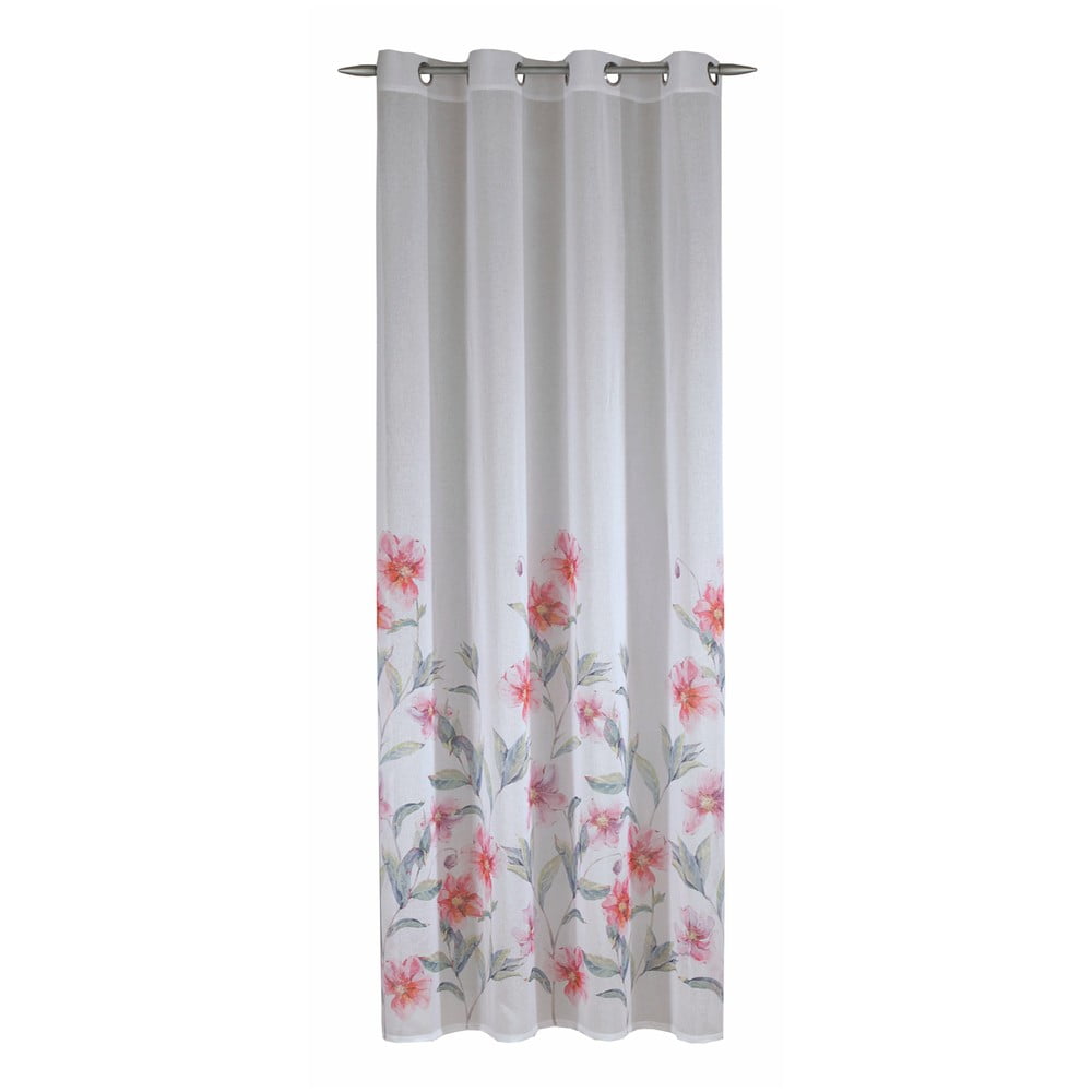 Draperie albă-roz 135x245 cm – Sehlbach