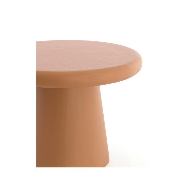 Măsuță de cafea teracotă rotundă ø 60 cm Kulona – Light & Living-image-4