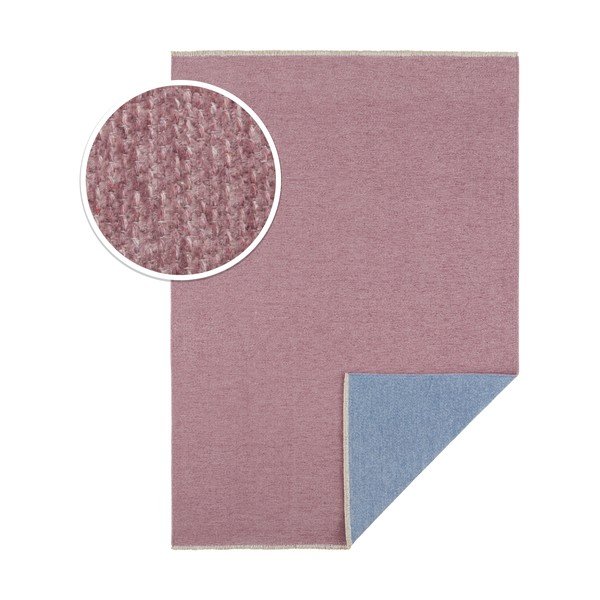 Covor cu 2 fețe Hanse Home Duo, 120x170 cm, roz-albastru-image-4