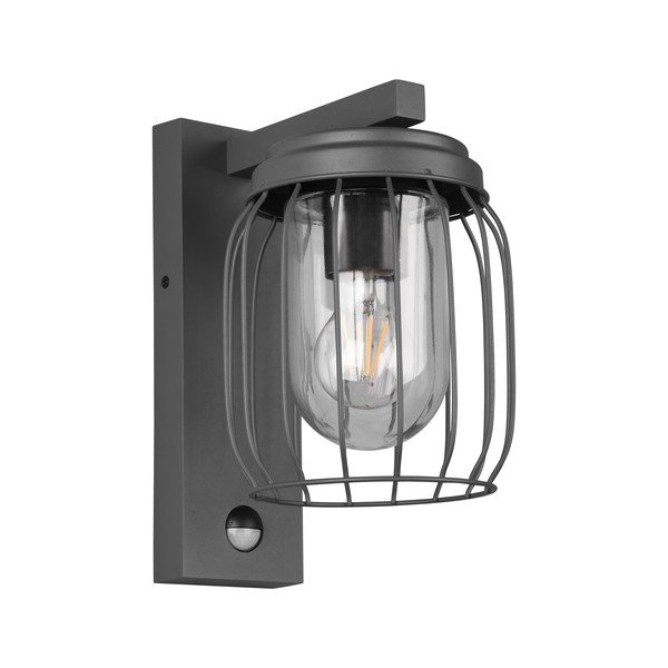 Corp de iluminat pentru exterior cu senzor de mișcare (înălțime 28 cm) Tuela – Trio-image-1