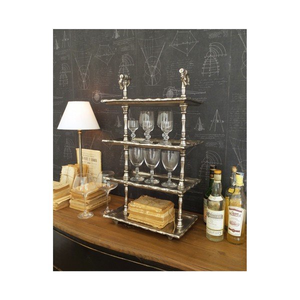Etajeră cu 4 nivele Orchidea Milano Etagere Old Metal