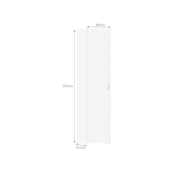 Dulap Evegreen House Spark, înălțime 175,4 cm, alb-image-1