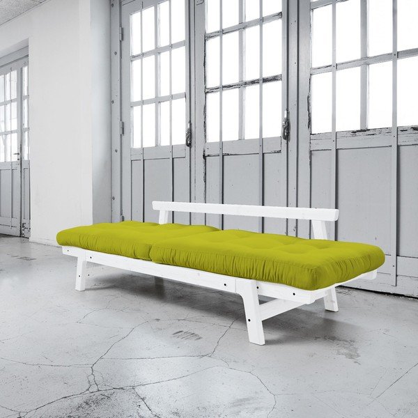 Canapea extensibilă Karup Step White/Pistacio-image-2
