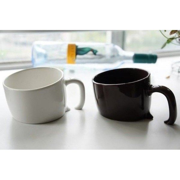 Cană din ceramică Gift Republic, negru-image-2