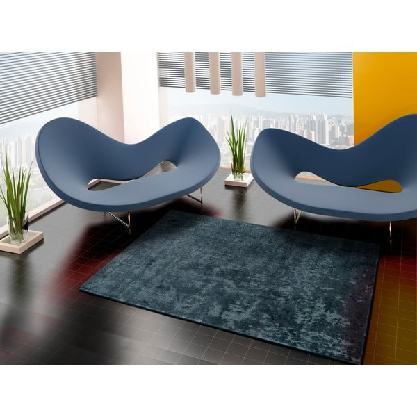 Covor din viscoză Universal Margot Azul, 200 x 300, albastru-image-1
