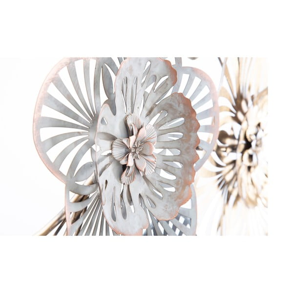Decorațiune suspendată metalică Mauro Ferretti Campur -B-, 118 x 58 cm, motive florale-image-3
