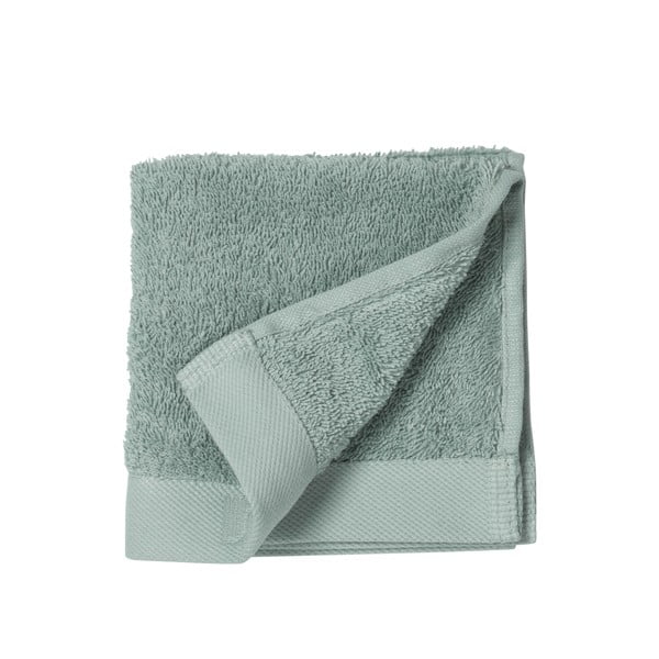 Prosop din bumbac froté Södahl Leaf, 30 x 30 cm, verde-image-2