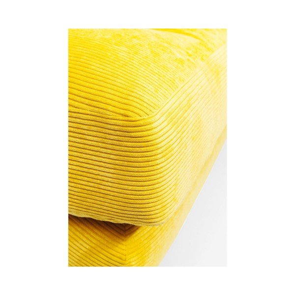 Fotoliu pe roți Kare Design Cinema, galben-image-2