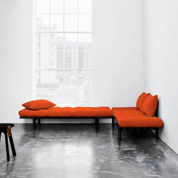 Canapea Karup Pace Black/Orange-image-4
