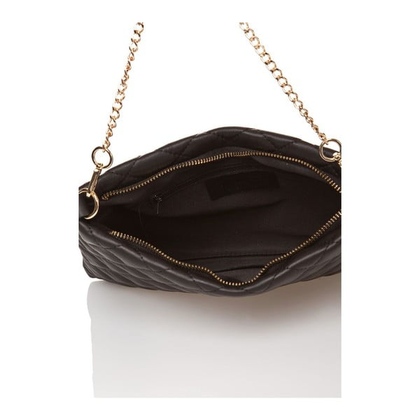 Geantă din piele Edmond Louis Ines, negru-image-3